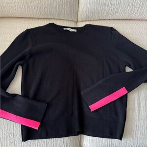 Zara Black Knit Sweater (new without tags - never worn)